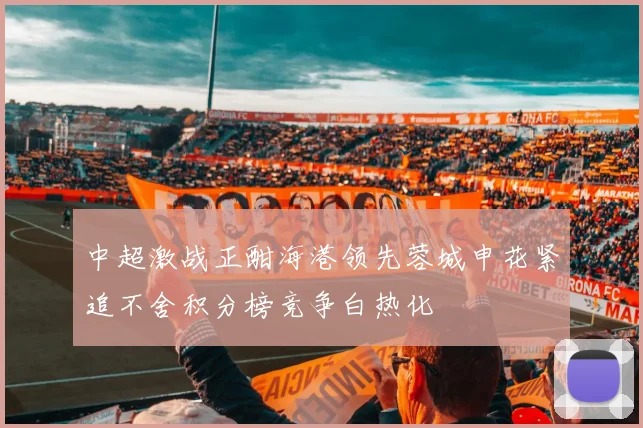 中超激战正酣海港领先蓉城申花紧追不舍积分榜竞争白热化